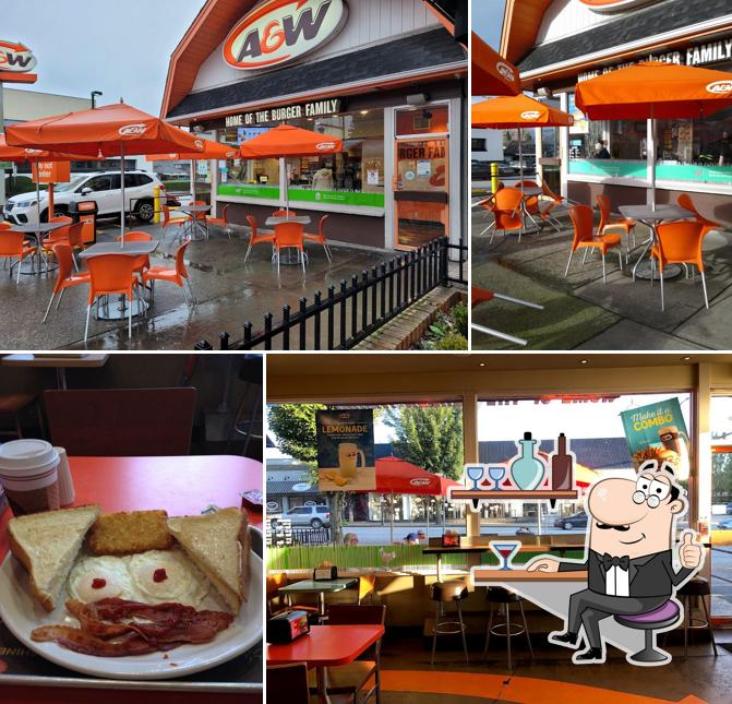 L'intérieur de A&W Canada