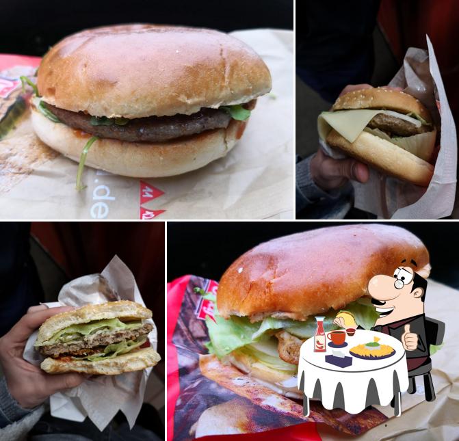 Las hamburguesas de Orig. Thüringer Rostbratwurstgrill / Burgertankstelle las disfrutan una gran variedad de paladares