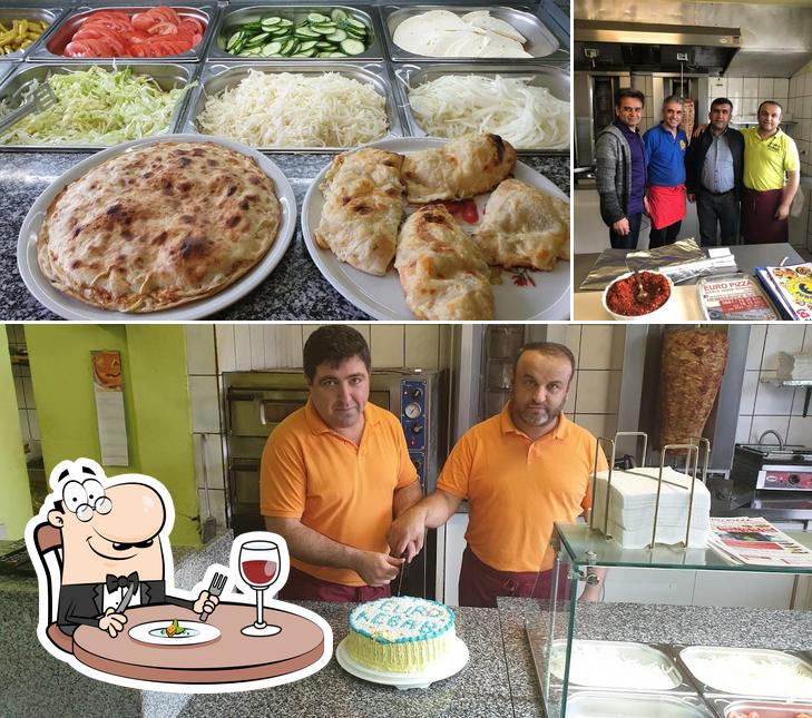 Euro Pizza Kebap Burbach se distingue par sa nourriture et intérieur