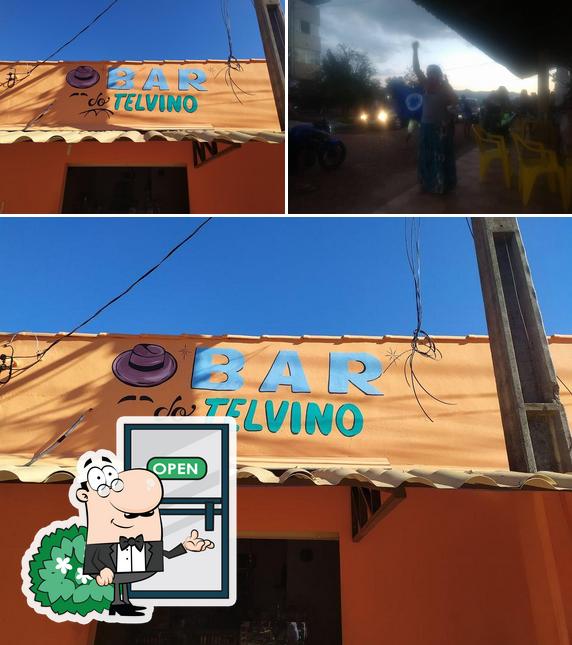 The image of Bar do Telvino’s exterior and interior
