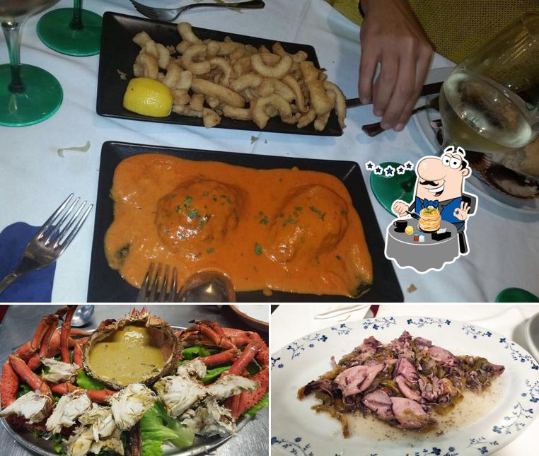 Еда в "Restaurante Los Peñucas"