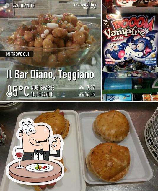 Cibo al Bar Diano