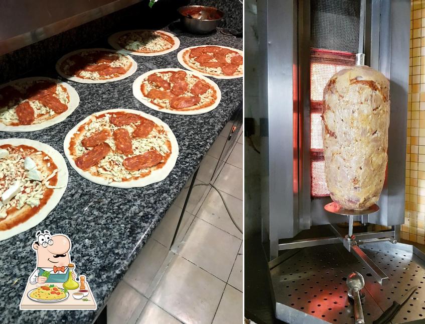 Еда в "Pizzeria trattoria Ebramo 3"