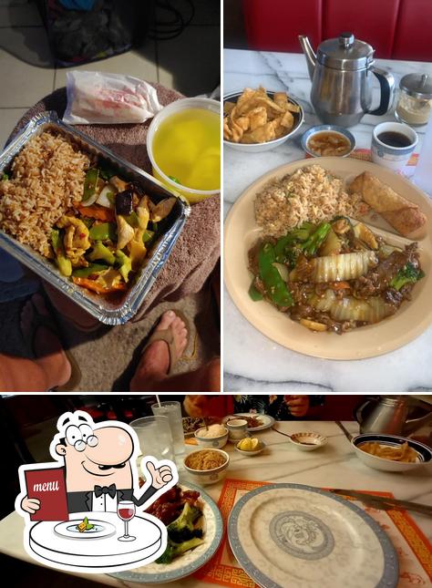 Food at Peking Chinese Restaurant