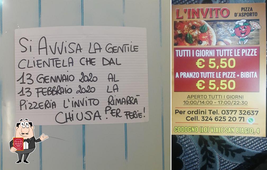 Ecco una foto di Pizzeria L'Invito