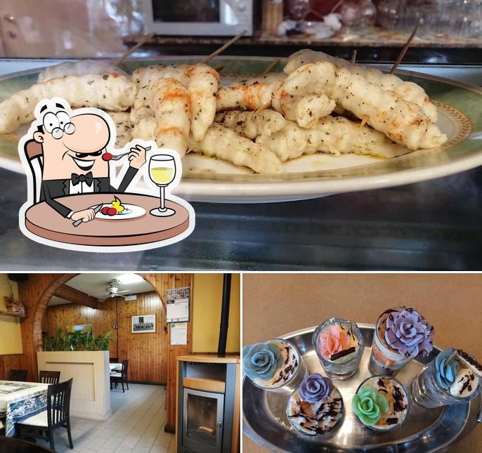 Tra le diverse cose da Bar Ti Tu Ta si possono trovare la cibo e interni