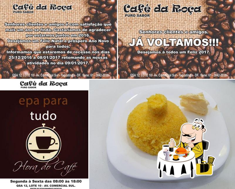 Comida em Café da Roça