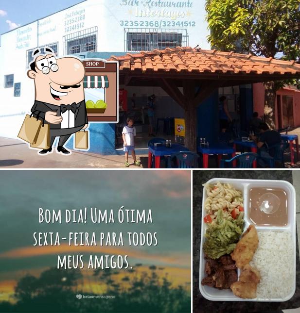 O Restaurante Interlagos se destaca pelo exterior e sobremesa