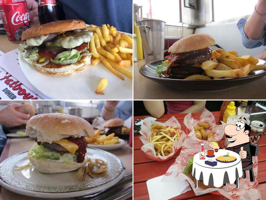 Treat yourself to a burger at Fatboy's Diner