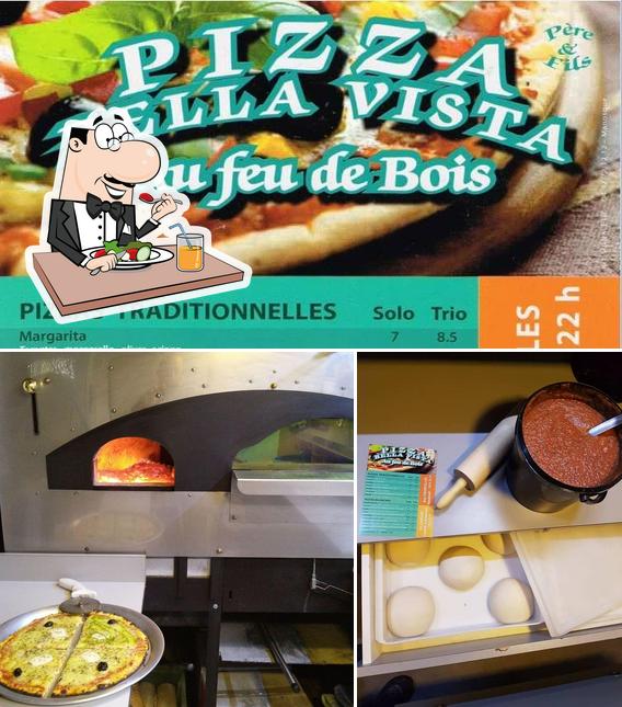 Nourriture à Pizzas Bella Vista Au Feu De Bois Forcalquier