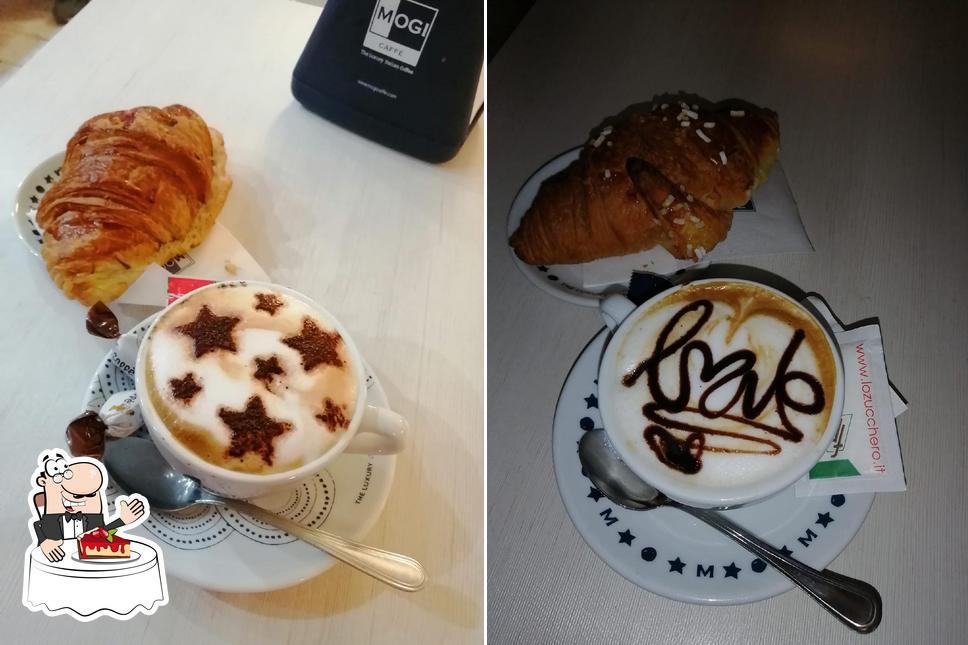 Cupido Cafe' propose une variété de plats sucrés