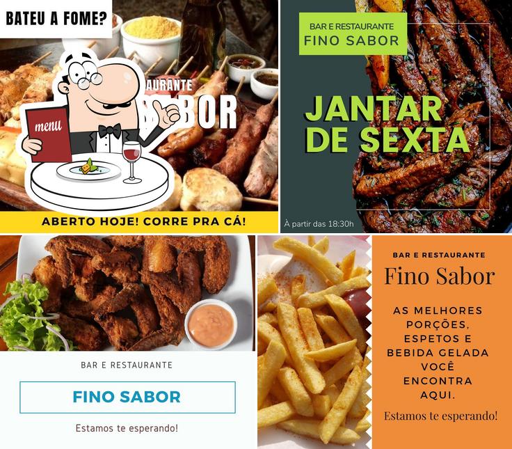 Comida em Restaurante Fino Sabor