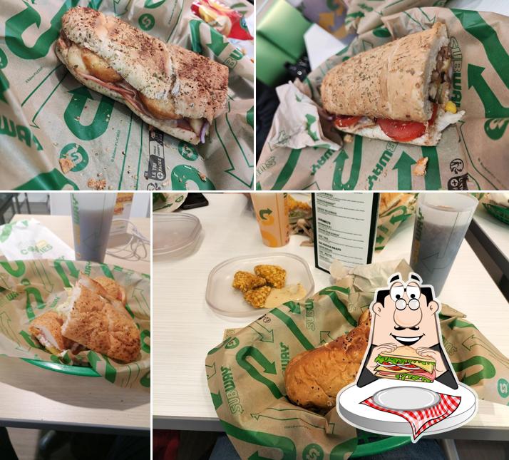 Club sandwichs à Subway