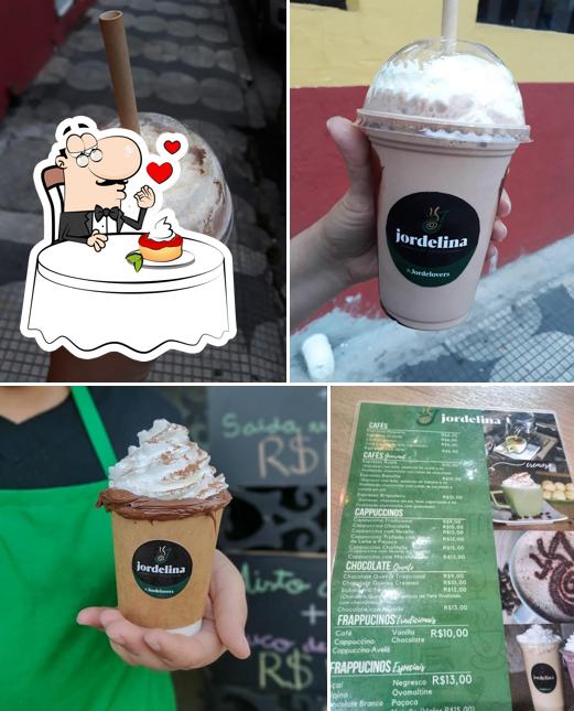 Jordelina Coffe Burger provê uma variedade de pratos doces