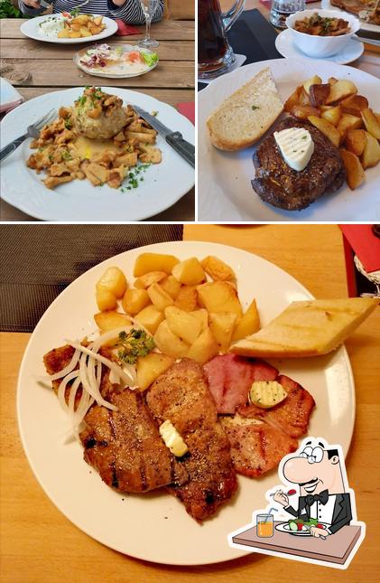 Meals at Mende's Steakhaus