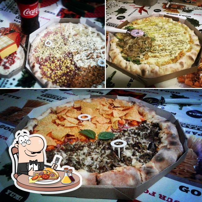 No Pok Disk Pizzas, você pode degustar pizza