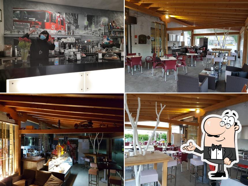 Dai un'occhiata agli interni di Il Caffè del Pompiere