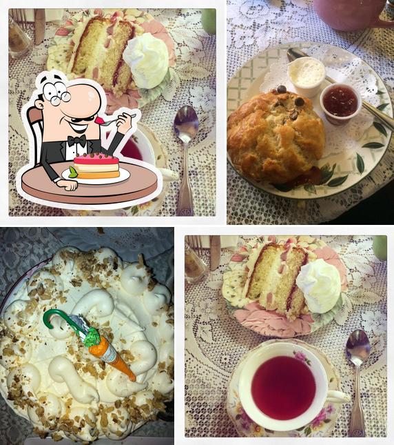 Sally Lunn's Restaurant & Tearoom offers a variety of desserts