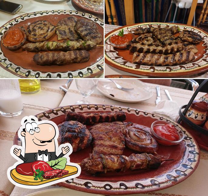 Elige una receta con carne en Restaurante Búlgaro