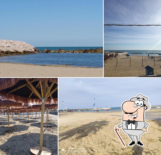 Guarda gli esterni di orizzonte beach Restaurant