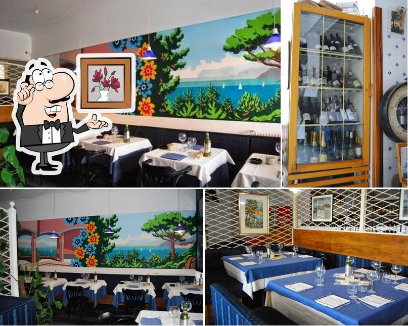 Gli interni di Il Portichetto Ristorante Arenzano