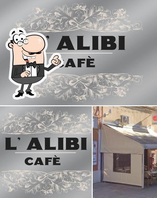 L’image de la extérieur et intérieur concernant L' Alibi cafè