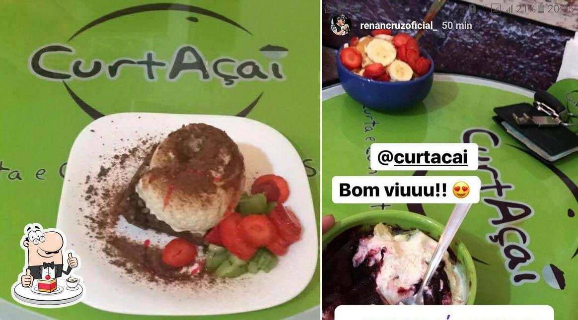 Curtaçaí Caruaru provê uma escolha de sobremesas