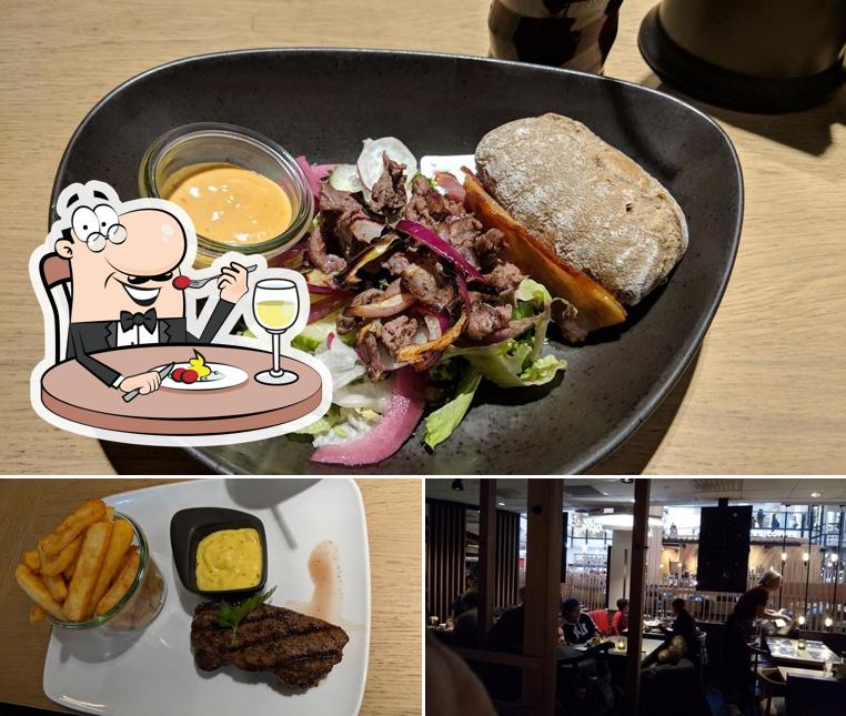 Las fotografías de comida y interior en Restaurant Jensens Bøfhus Oslo City