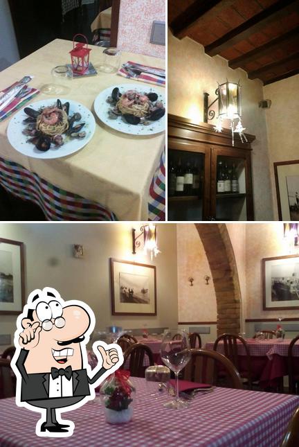 Gli interni di Ristorante La Rocca di Fiorucci