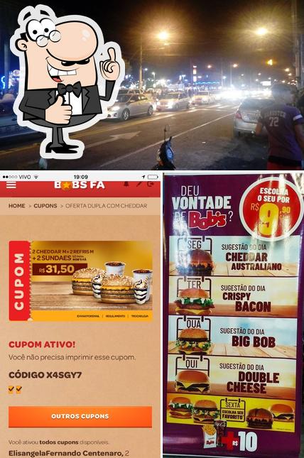 See the picture of Bob's Burger - Rua Caldas Novas