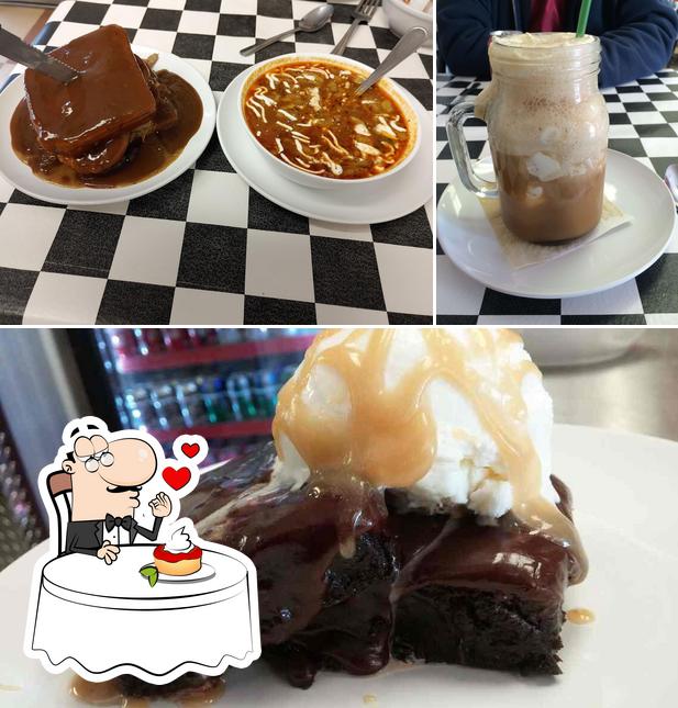 The Diner's Grill offre une sélection de desserts