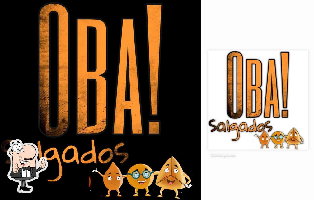 Look at the image of Oba! Salgados