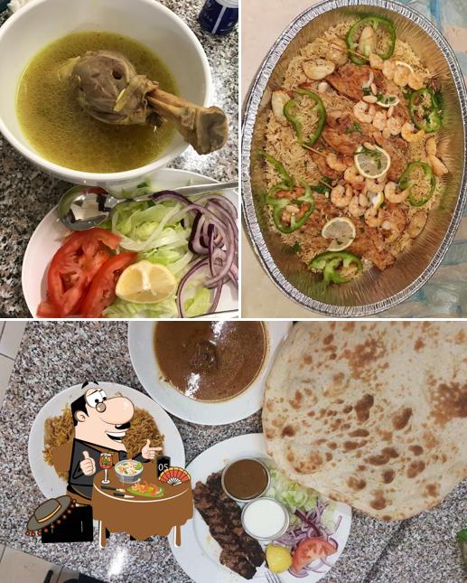 Food at Afghan Sufra