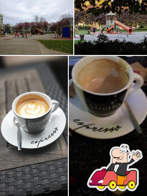 Dai un’occhiata alla foto che presenta la area giochi e bevanda di Caffe bar Angi