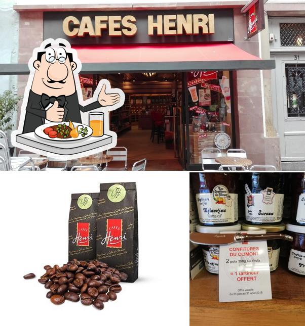 Nourriture à Cafés Henri