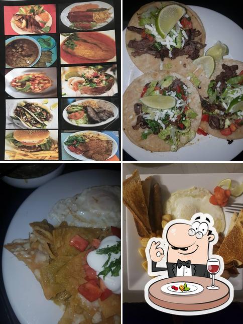 Food at Hacienda Bar & Grill