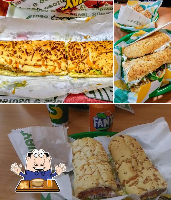 Comida em Subway