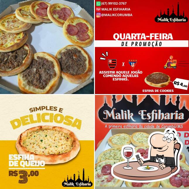 Comida em Malik Esfiharia