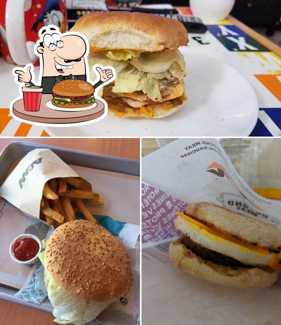 Essayez un hamburger à A&W Canada