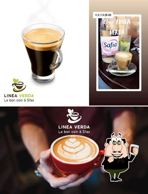 Enjoy a drink at Linea Verda