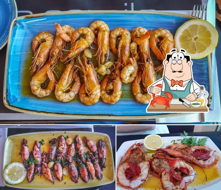 В "O Camilo" вы можете заказать разнообразные блюда с морепродуктами