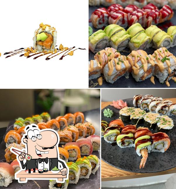 Prova le diverse opzioni di sushi