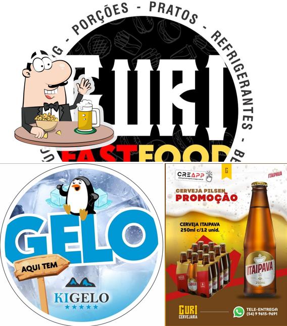 Peça uma tulipa de cerveja leve ou escura