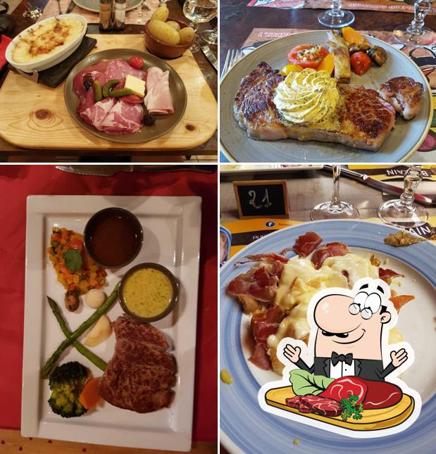 Pick meat dishes at L'Etable du Savoyard