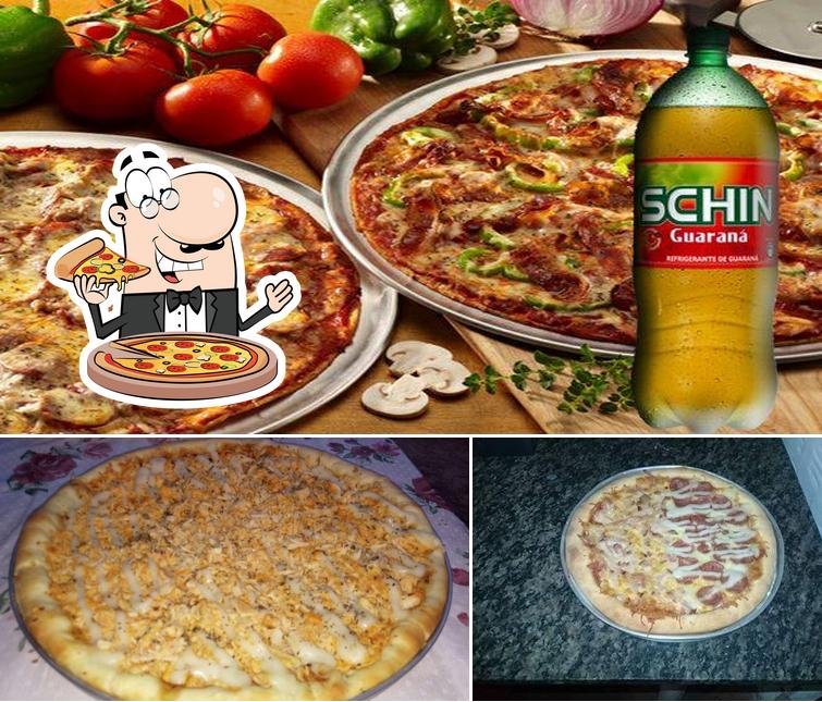 Experimente pizza no Isa Lanches Pacatuba CE