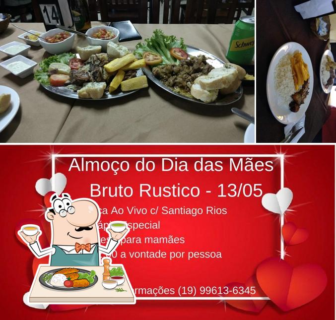 Platos en Bruto Rústico