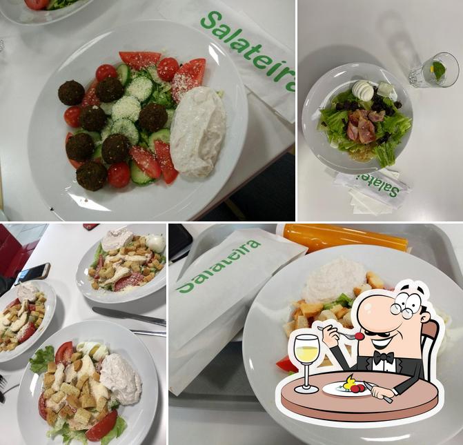 Еда в "Salateira"