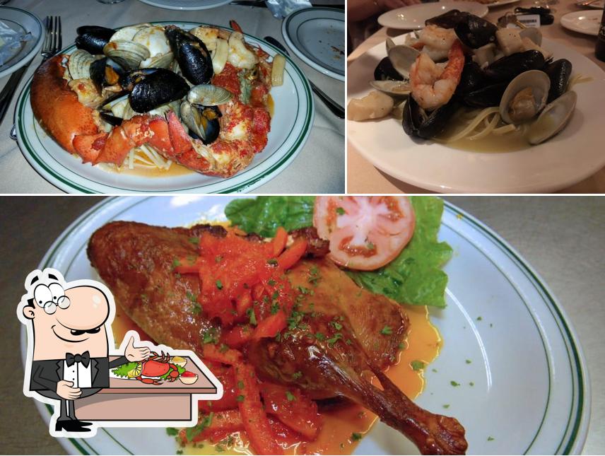 Order seafood at Red Fox Restaurant