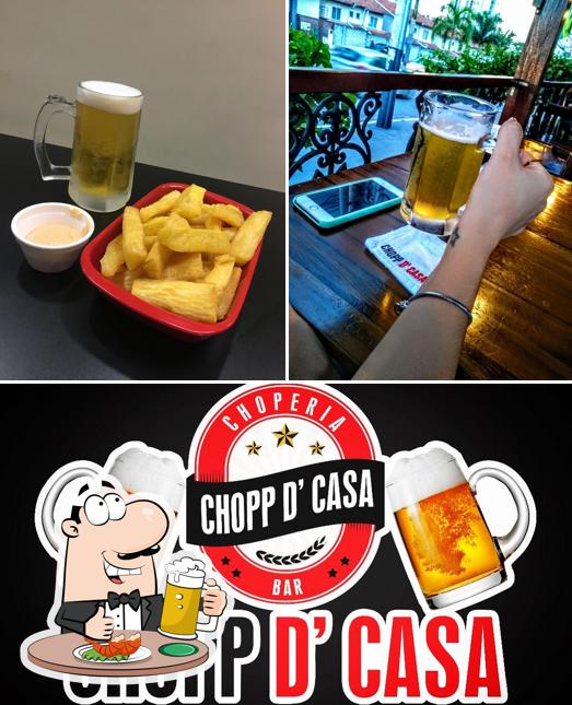 Chopp D'Casa offerece uma variedade de cervejas