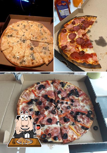 Choisissez des pizzas à David's Pizza